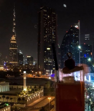 How to Spend a Six Hour Night in Dubai | United Arab Emirates | #AGBHOW | A Great Big Hunk of World | www.agreatbiughunkofworld.com | Luna Sky Bar, Four Seasons Dubai DIFC